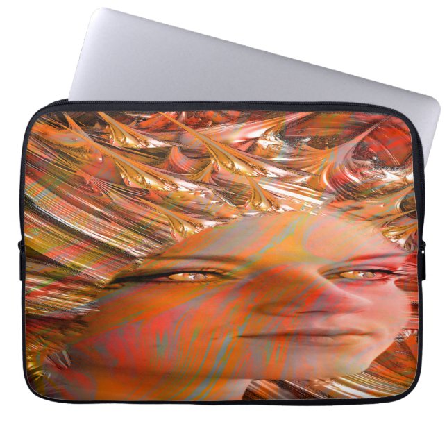 Capa Para Notebook Olhos Cristais (Frente)