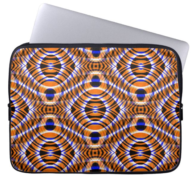 Capa Para Notebook Olhos de Tiger... (Frente)