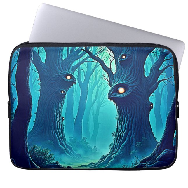 Capa Para Notebook Olhos de Woodland de Eerie (Frente)