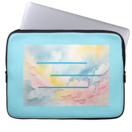 Capa Para Notebook Olhos Repousar Eletrônicos Azuis Saco