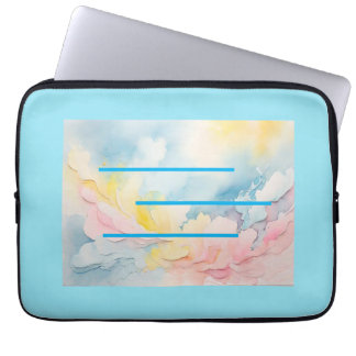 Capa Para Notebook Olhos Repousar Eletrônicos Azuis Saco