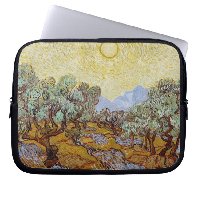 Capa Para Notebook Oliveiras de Vincent van Gogh |, 1889 (Frente)