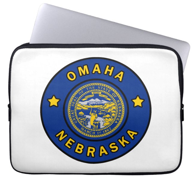 Capa Para Notebook Omaha Nebraska (Frente)