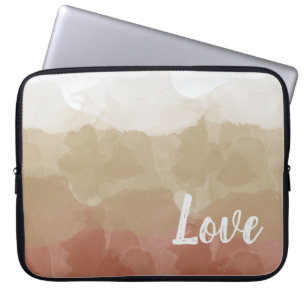 Capa Para Notebook Ombre Brown e Tan adoram gradiente graciosos