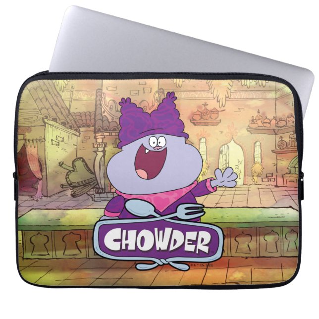 Capa Para Notebook Onda Chowder (Frente)