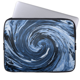 Capa Para Notebook Onda de curva girando...