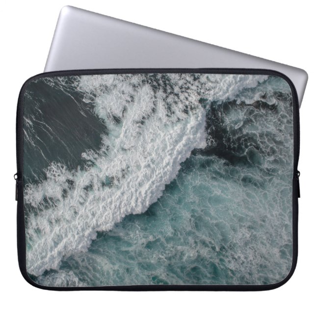 Capa Para Notebook Onda oceânica (Frente)