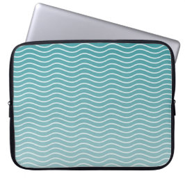 Capa Para Notebook Ondas azuis