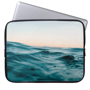 Capa Para Notebook Ondas de água oceânica praia mar natureza