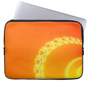 Capa Para Notebook Ondas de Som Arte Fractal