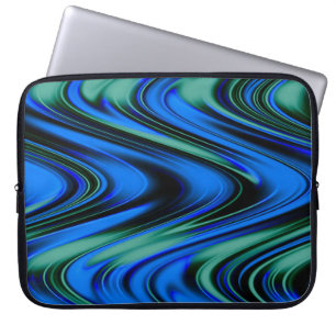 Capa Para Notebook Ondas giratórias...
