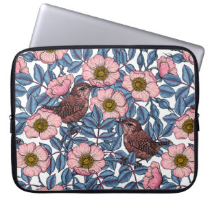 Capa Para Notebook Ondas nos rosas