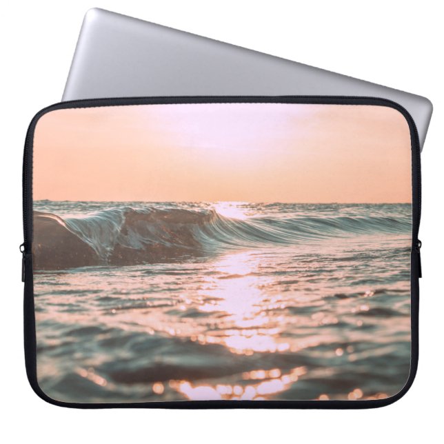 CAPA PARA NOTEBOOK ONDAS OCEANAS (Frente)