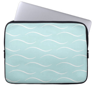 Capa Para Notebook Ondas Pérolas