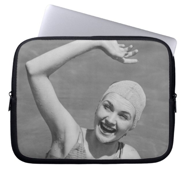 Capa Para Notebook Ondulação da mulher (Frente)