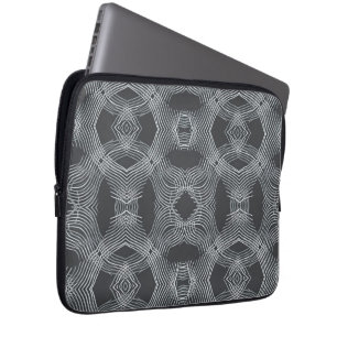 Capa Para Notebook Ondulações Cinéticas Industriais