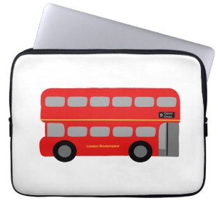 Capa Para Notebook Ônibus vermelho de Londres