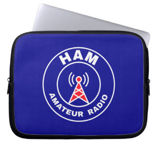 Capa Para Notebook Operador de Rádio Amador Digital HAM Shack