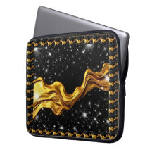 Opulent Galaxy Liquid Gold Black Monochrome Achemp