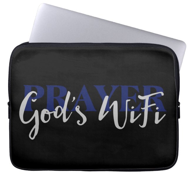 Capa Para Notebook ORAÇÃO WiFi de Deus (Frente)