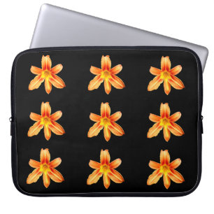 Capa Para Notebook Orange Tiger Lily Bolsa de laptop