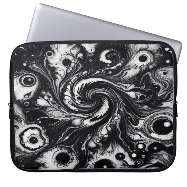 Capa Para Notebook Orbiting Vortex Laptop Sleeve (Frente)