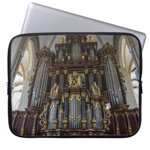 Capa Para Notebook Órgão de tubulação da abadia do banho de