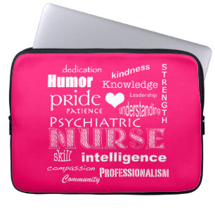 Capa Para Notebook Orgulho de Enfermeira Psiquiátrica/Atributos-Doces
