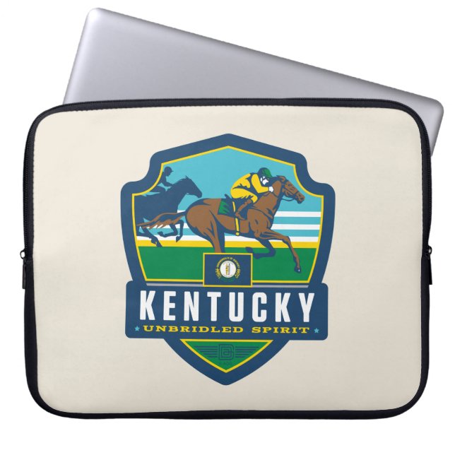 Capa Para Notebook Orgulho Estatal | Kentucky (Frente)