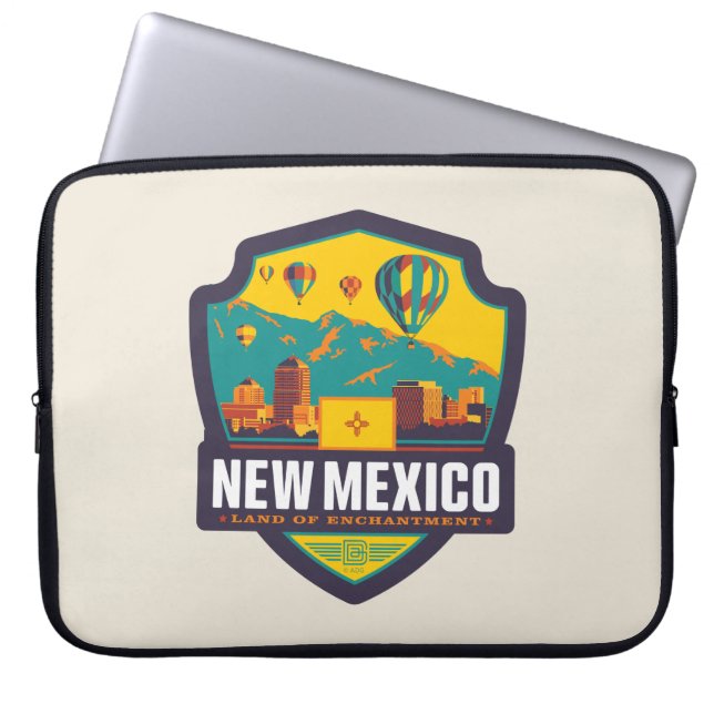 Capa Para Notebook Orgulho Estatal | Novo México (Frente)