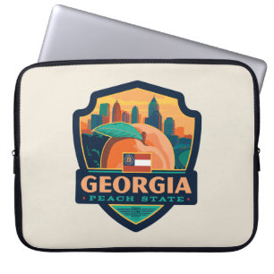 Capa Para Notebook Orgulho   Geórgia do estado
