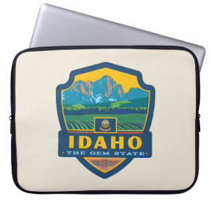 Capa Para Notebook Orgulho Idaho do estado