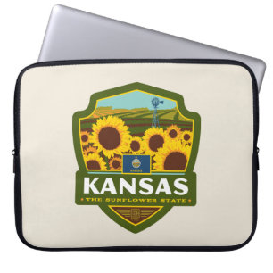 Capa Para Notebook Orgulho Kansas do estado