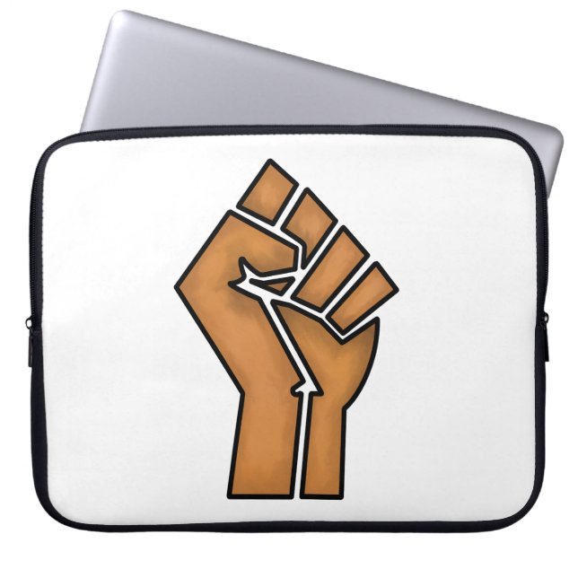 Capa Para Notebook orgulho negro punho unidade história unidade Afric (Frente)