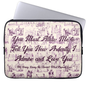 Capa Para Notebook Orgulho personalizável e preconceito mais moderada