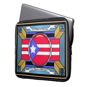 Capa Para Notebook Orgulho Puertorriquicano