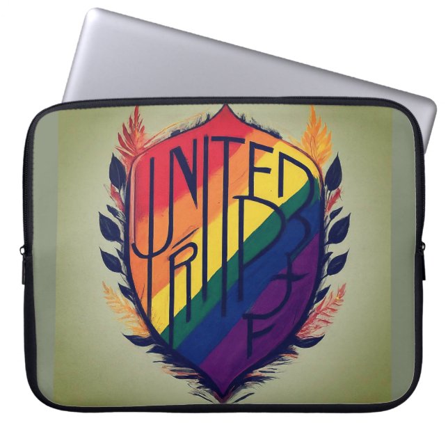 Capa Para Notebook Orgulho Unido (Frente)