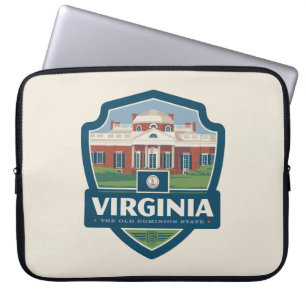 Capa Para Notebook Orgulho Virgínia do estado