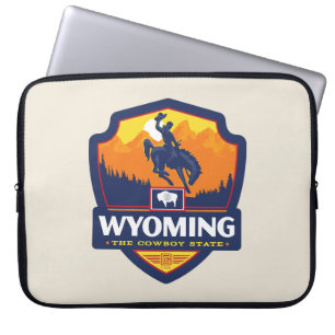 Capa Para Notebook Orgulho Wyoming do estado