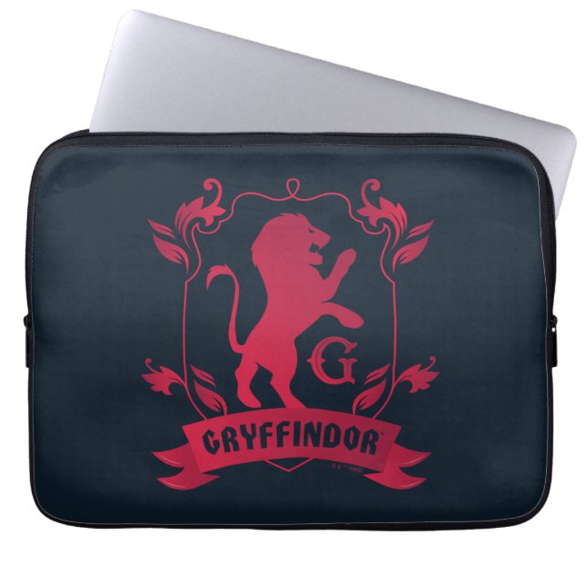 Capa Para Notebook Ornamentado GRYFFINDOR™ House Crest (Frente)