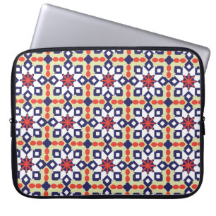 Capa Para Notebook Ornamento de Padrão Clássico,Patterno Geométric