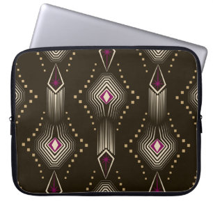 Capa Para Notebook Ornamento Geométrico Antiguo Art Deco