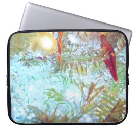 Capa Para Notebook Ornamentos de Férias à Luz