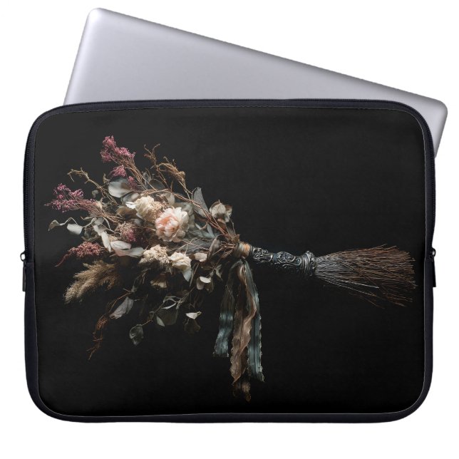 Capa Para Notebook Ornate Broom (Frente)
