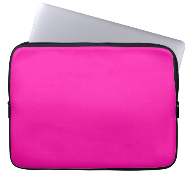 Capa Para Notebook Orquídea Quente-Rosa Fluorescente Orquídea Persona (Frente)
