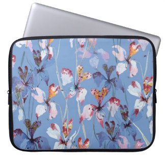 Capa Para Notebook Orquídea Selvagem Elegância: Luxo Aquarela