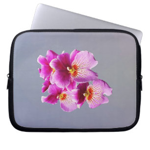 Capa Para Notebook Orquídeas cor-de-rosa