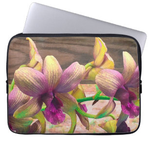 Capa Para Notebook Orquídeas Surgindo
