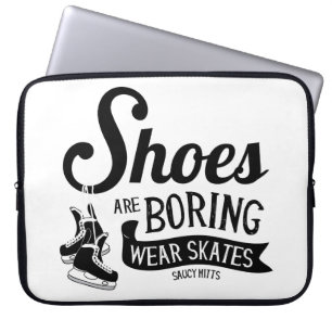 Capa Para Notebook Os calçados dos skates do hóquei do desgaste est