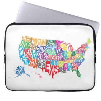 Capa Para Notebook Os Estados Unidos nos nomes